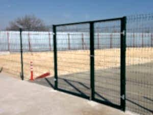 Panel Çit çift Kanat Kapı Montajı